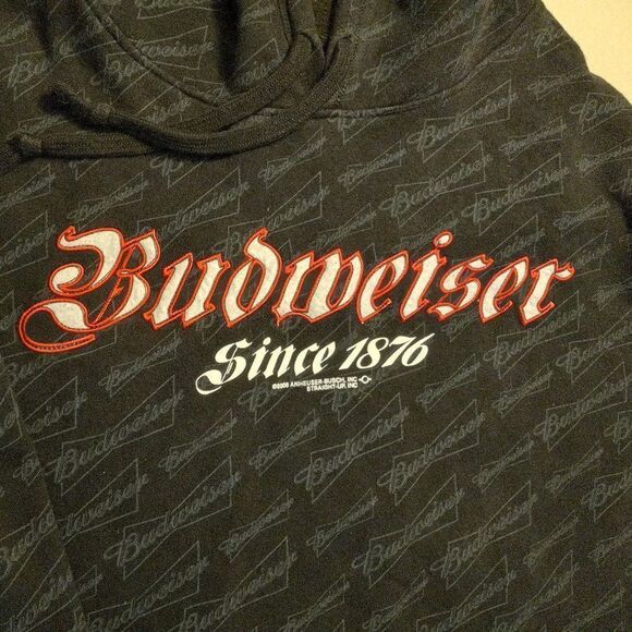 2008 Budweiser long sleeve Hoodie - Picture 1 of 7